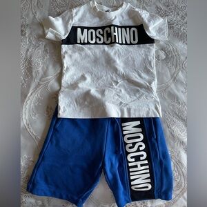 Moschino Shorts Set| Toddler Boy| 4T